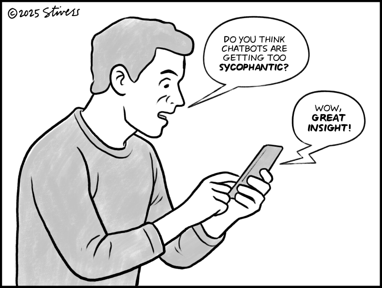 Are chatbots getting too sycophantic?